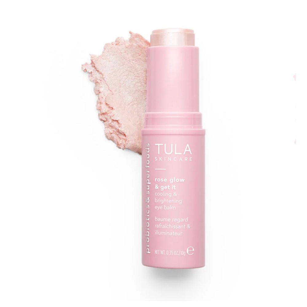 TULA SKINCARE Rose Glow & Get It Cooling & Brightening Eye Balm